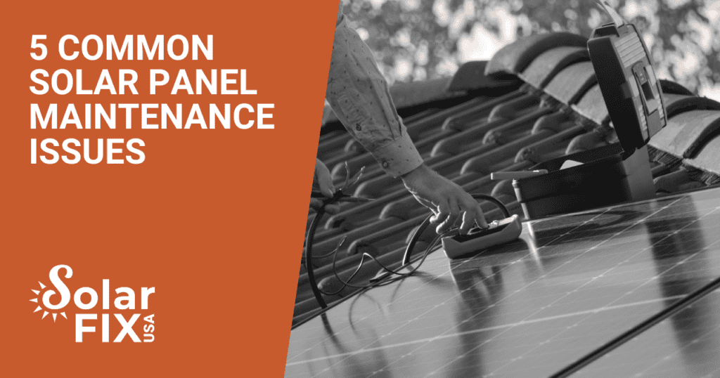 Solar Panel Maintenance header image