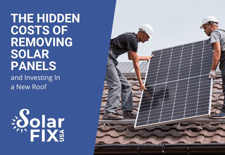 Costs of Removing Solar Panels